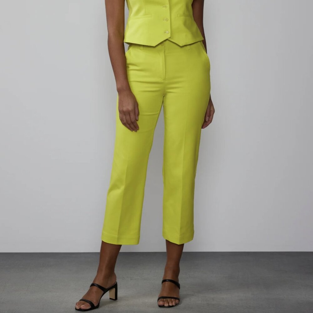 NWT New York and Company Tall Straight Leg Ankle Pant Size 2 Tall